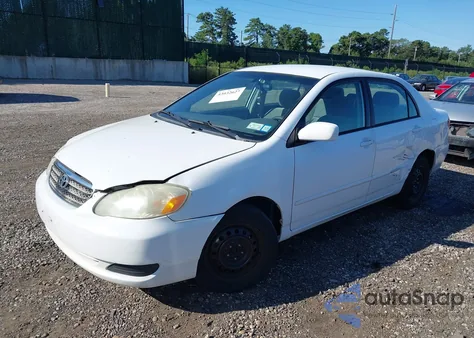 2006 Toyota Corolla Le из США, поврежденный, VIN 2T1BR32E96C561899